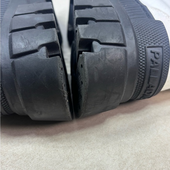 Palladium Revolt Hi Tx Sneaker Combat Boots S3 Star White Womens Size 6.5 - Picture 11 of 16